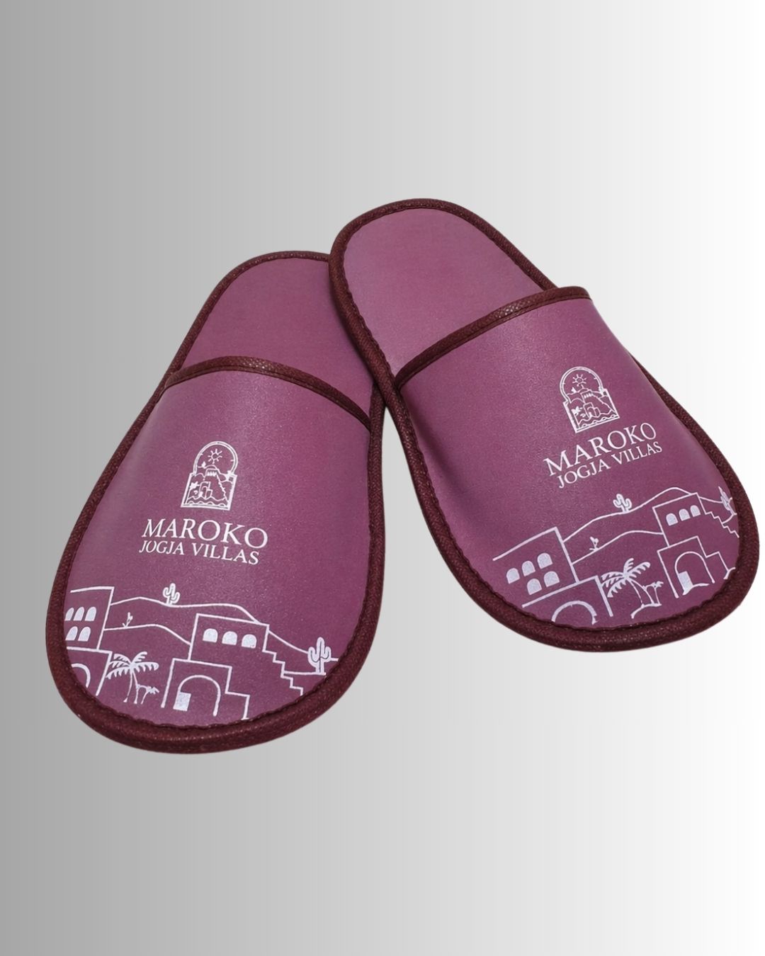Sandal custom untuk villa dan homestay